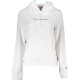 Tommy Jeans - Dames Hoodies Reg Serif Linear Hoodie - Wit