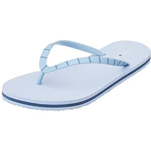 Tommy Hilfiger Tommy Essential Beach Sandal Fw0fw07141 Teenslippers voor dames, Blauw Vessel Blauw, 37 EU