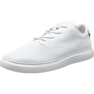 Tommy Hilfiger Hybride sneakers voor heren, knit hybride schoenen, Wit, 48 EU