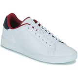 Tommy Hilfiger - Court Sneaker - Blauwe RWB - Leren Schoen - Cupsole