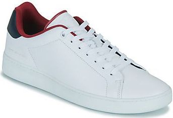 Tommy Hilfiger - Court Sneaker - Blauwe RWB - Leren Schoen - Cupsole