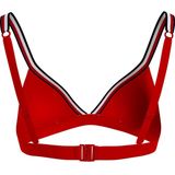 Tommy Hilfiger - Driehoek Rp - BH - Rood - Materiaal: Synthetisch