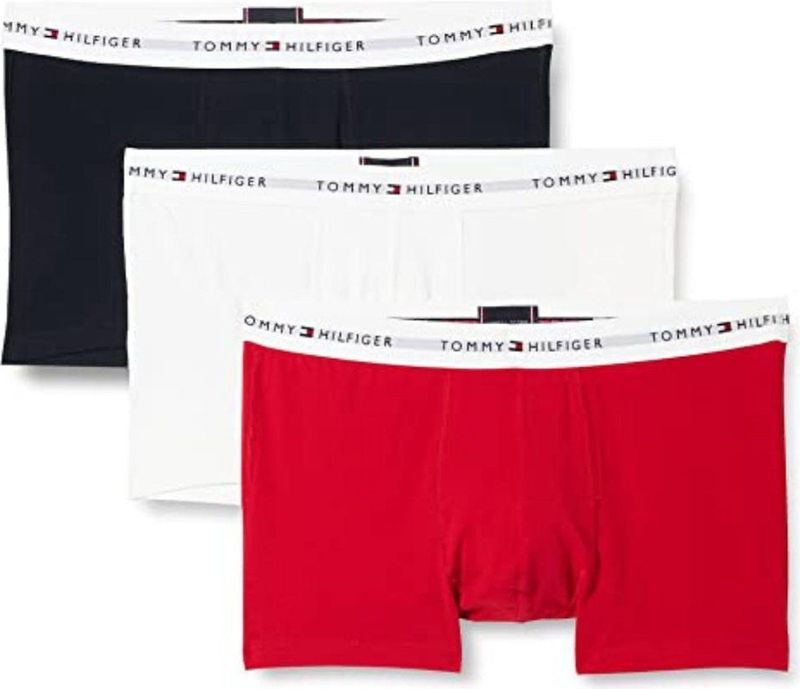 Tommy Hilfiger Underwear Trunk 3P TRUNK (Packung, 3-St., 3er-Pack) mit Logoschriftzug
