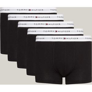 Tommy Hilfiger - Signature Cotton Trunks - Zwart/Wit - 5-Pack