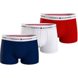 Tommy Hilfiger - Heren Trunk - Boxershorts - Veelkleurig - Biologisch Katoen