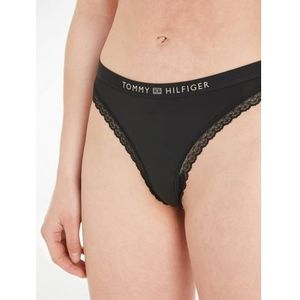 Tommy Hilfiger string voor dames (1 stuk), Zwart