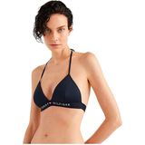 Tommy Hilfiger - Bikinitop - Blauw - Gerecycled Nylon/Elastaan