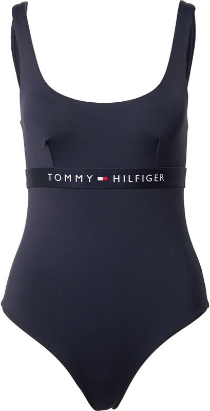 TOMMY HILFIGER - UW0UW04126 - Badpak - Zwart - Polyester