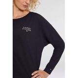 Tommy Hilfiger - Basic T-shirt - Donkerblauw - Biologisch Katoen