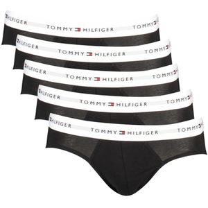 Tommy Hilfiger Heren slips 5-pack zwart S, zwart/zwart