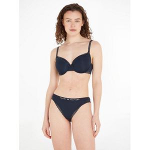 Tommy Hilfiger Bikini-slipje - Zwart - Gerecycled Nylon/Elastaan