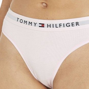 Tommy Hilfiger - Thongs - Roze - Biologisch Katoen - Elastisch
