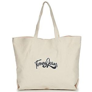 Tommy Jeans  TJW CANVAS TOTE NATURAL  Boodschappentas dames
