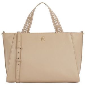 TOMMY LIFE TOTE, Beige, One Size, Beige, Eén maat, TOMMY LIFE TOTE