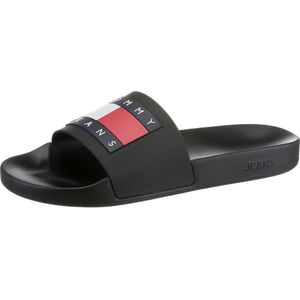 Tommy Hilfiger - Tommy Jeans - Sandalen - Zwart - Thermoplastisch Elastomeer
