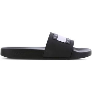 Tommy Hilfiger Heren Tommy Jeans Pool Slide Ess Em0em01191, Zwart, 41 EU