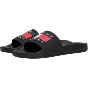 Tommy Hilfiger Pool Slides Essentials - Heren Slippers - Zwart - Maat 42