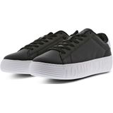 Tommy Hilfiger - Sneakers - Zwart - Leer - Heren
