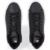 Tommy Hilfiger - Sneakers - Zwart - Leer - Heren