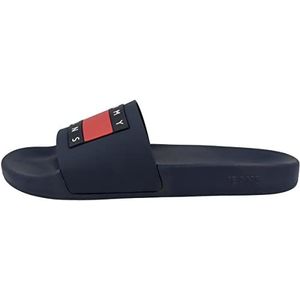 Tommy Hilfiger - Pool Slide Ess Slipper - Blauw - Synthetisch
