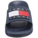 Tommy Jeans, Slippers Blauw, Heren, Maat:45 EU