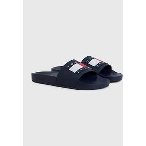 Tommy Hilfiger - Pool Slide Ess Slipper - Blauw - Synthetisch