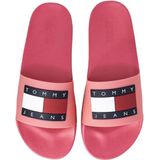 Tommy Jeans - EN0EN02115 - Badslippers - Beige - TPU/Rubber