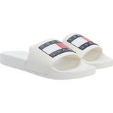 Tommy Jeans - EN0EN02115 - Badslippers - Beige - TPU/Rubber