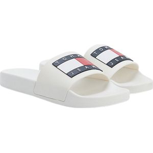 Tommy Jeans - EN0EN02115 - Badslippers - Beige - TPU/Rubber