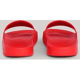 Tommy Jeans Zwemschoenen voor heren Pool Slide, badslippers, rood (Deep Crimson), 45, rood, 48 EU