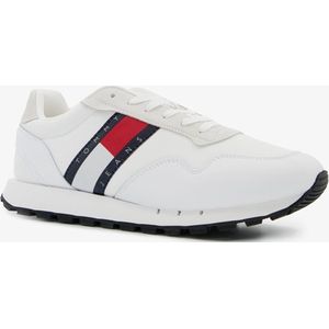 Tommy Jeans, Heren, Schoenen, Wit, Maat: 41 EU Leer,
