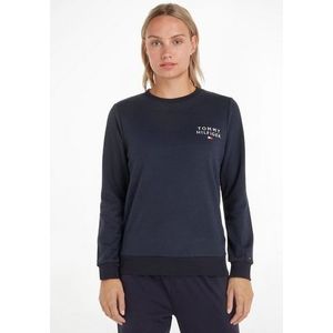 Tommy Hilfiger Dames sweatshirt zonder capuchon, Blauw (Woestijnhemel), L