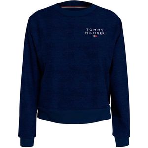 Tommy Hilfiger - Uw0uw04521 - Trainingspak - Blauw - 50% Katoen 50% Gerecycled Polyester