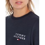 Tommy Hilfiger - Uw0uw04521 - Damestanktop - Blauw - 1 stuk - 50% Katoen, 50% Gerecycled