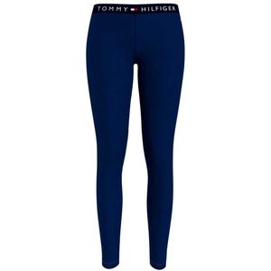 TOMMY HILFIGER - Legging Pyjamabroek - Blauw - Bio Katoen