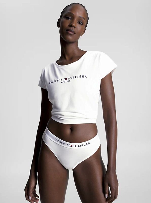 Tommy Hilfiger - Uw0uw04145 - Bikinislip - Wit - 1 stuk