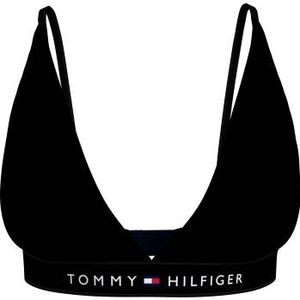 Tommy Hilfiger - Triangle BH - Biologisch Katoen - Zwart