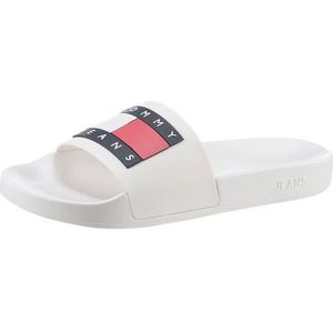 Tommy Hilfiger, Schoenen, Heren, Wit, 43 EU, Slippers