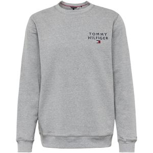 Tommy Hilfiger - Crew Neck Logo Sweatshirt - Blauw - Katoen
