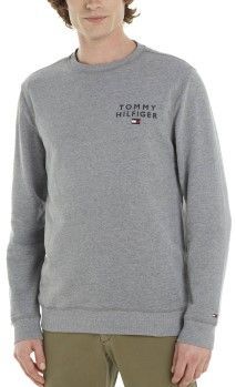 Tommy Hilfiger - Sweatshirt - Blauw - 50% Katoen 50% Gerecycled Polyester