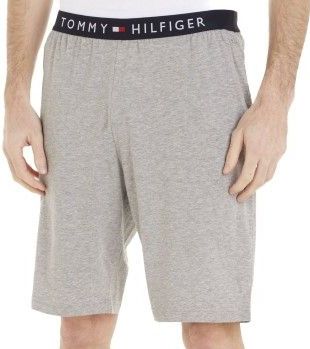 Tommy Hilfiger - Um0um03080 - Korte Sportbroek - Grijs - Katoen