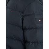 Winterjas - ESSENTIAL - Gewatteerde Jas - Effen - Met Capuchon en Nepbont Kraag