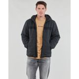 Tommy Hilfiger - Gewatteerde Jas - Zwart - Heren - Met Capuchon