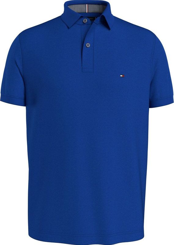 Tommy Hilfiger 1985 Regular Polo - heren poloshirt - donker kobaltblauw