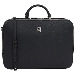 Tommy Hilfiger, Laptop Bags & Cases Zwart, Dames, Maat:ONE Size