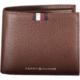 Tommy Hilfiger Herenportemonnee Cc met muntvak, bruin (Dark Chestnut), eenheidsmaat, Dark Chestnut