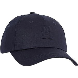 Tommy Hilfiger Th Iconic Cap Aw0aw14919 Dameskap, Blauw (Space Blue)