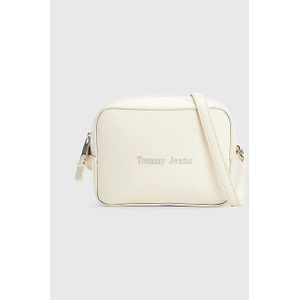 Tommy Hilfiger, TJW Must Camera TAS Patent PU Aw 0Aw 14955 Wit, Dames, Maat:ONE Size