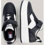 Tommy Jeans - Sneakers - Zwart - Leer