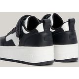 Tommy Jeans - Sneakers - Zwart - Leer